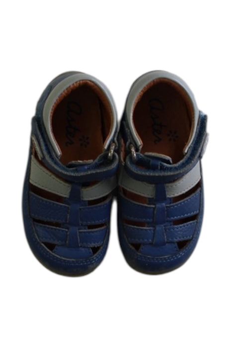 A Blue Sandals from Aster in size 18-24M for girl. (Back View)
