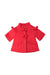 A Red Capes & Ponchos from Nicholas & Bears in size 12-18M for girl. (Front View)