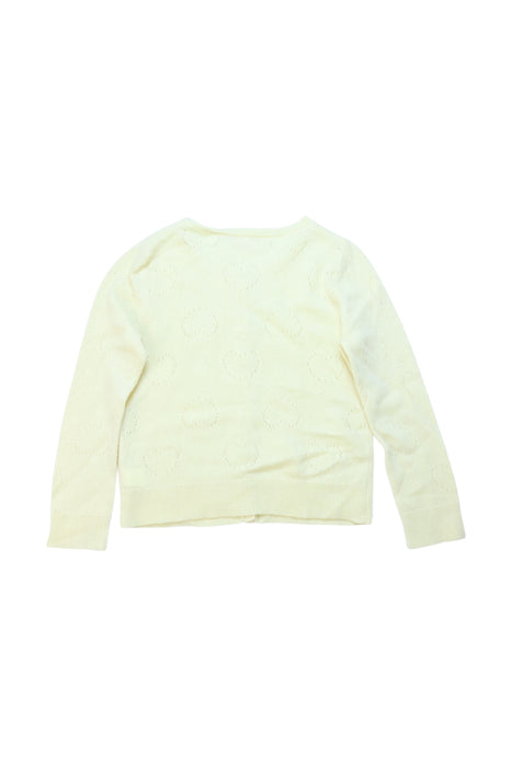 A Ivory Cardigans from Bonpoint in size 4T for girl. (Back View)