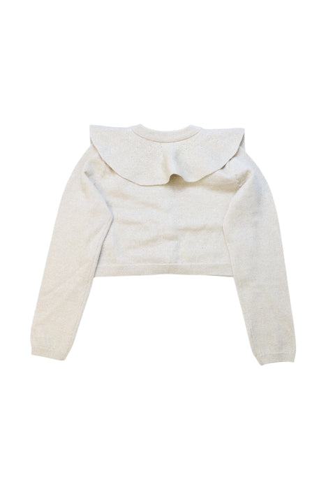 A Ivory Cardigans from Billieblush in size 5T for girl. (Back View)
