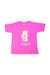 A Pink Short Sleeve T Shirts from Atlantis in size 3T for girl. (Front View)