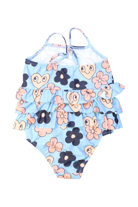 A Multicolour Swimsuits from Mini Rodini in size 3T for girl. (Back View)