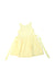 A Yellow Sleeveless Dresses from Polo Ralph Lauren in size 4T for girl. (Front View)