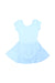 A Blue Short Sleeve Dresses from Bloch in size 4T for girl. (Back View)
