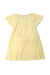 A Beige Sleeveless Dresses from CdeC in size 4T for girl. (Back View)