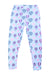 A Multicolour Leggings from KicKee Pants in size 4T for girl. (Back View)