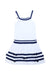 A White Sleeveless Dresses from Nicholas & Bears in size 3T for girl. (Back View)