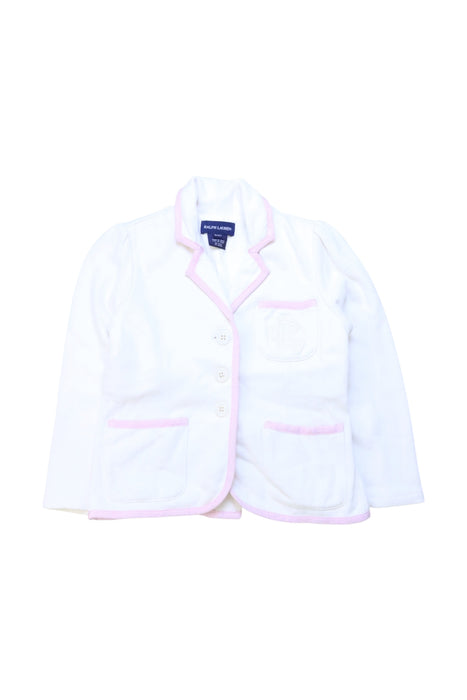 A White Blazers from Ralph Lauren in size 3T for girl. (Front View)