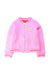 A Pink Lightweight Jackets from Billieblush in size 6T for girl. (Front View)