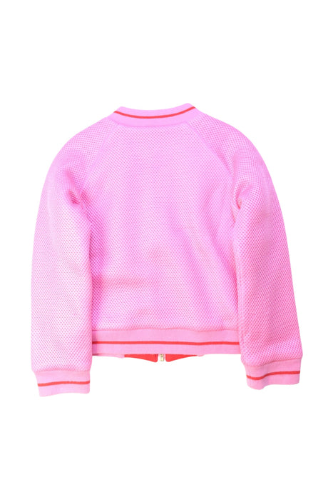 A Pink Lightweight Jackets from Billieblush in size 6T for girl. (Back View)