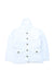 A White Puffer/Quilted Jackets from Polo Ralph Lauren in size 4T for girl. (Front View)