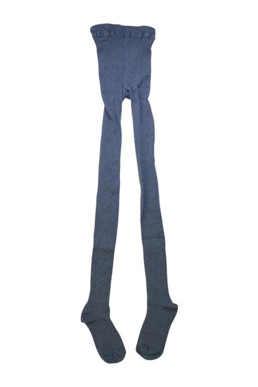 A Blue Tights from Crewcuts in size 13Y for girl. (Front View)