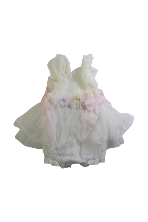 A Multicolour Sleeveless Dresses from Nicholas & Bears in size 3-6M for girl. (Front View)