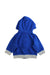A Blue Zippered Sweatshirts from Petit Bateau in size 3-6M for neutral. (Back View)