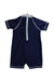 A Navy Swimsuits from Bout'Chou in size 6-12M for boy. (Back View)