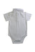 A White Short Sleeve Bodysuits from Jacadi in size 6-12M for boy. (Back View)