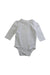 A White Long Sleeve Bodysuits from Ralph Lauren in size 0-3M for girl. (Front View)