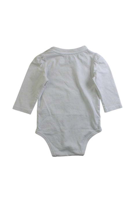 A White Long Sleeve Bodysuits from Ralph Lauren in size 0-3M for girl. (Back View)