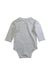 A White Long Sleeve Bodysuits from Ralph Lauren in size 0-3M for girl. (Back View)