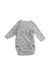 A White Long Sleeve Bodysuits from Petit Bateau in size Newborn for neutral. (Front View)