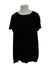 A Black Short Sleeve Tops from Ripe in size Maternity-M for maternity. (Front View)