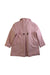 A Pink Coats from Petit Bateau in size 6T for girl. (Back View)
