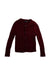 A Burgundy Cardigans from Velveteen in size 6T for girl. (Front View)