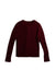 A Burgundy Cardigans from Velveteen in size 6T for girl. (Back View)