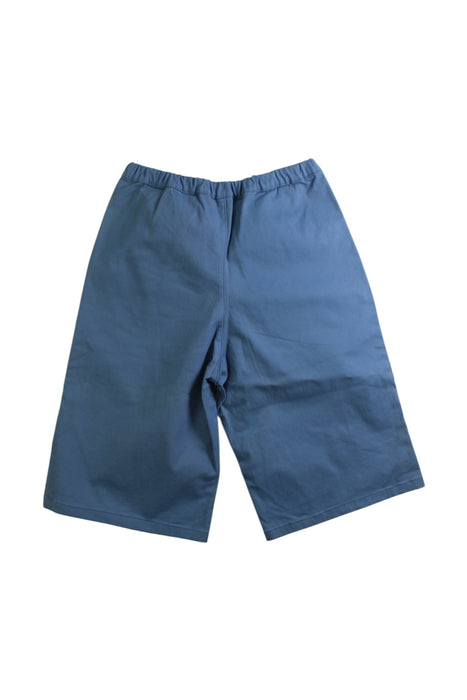 A Blue Shorts from Velveteen in size 4T for girl. (Back View)