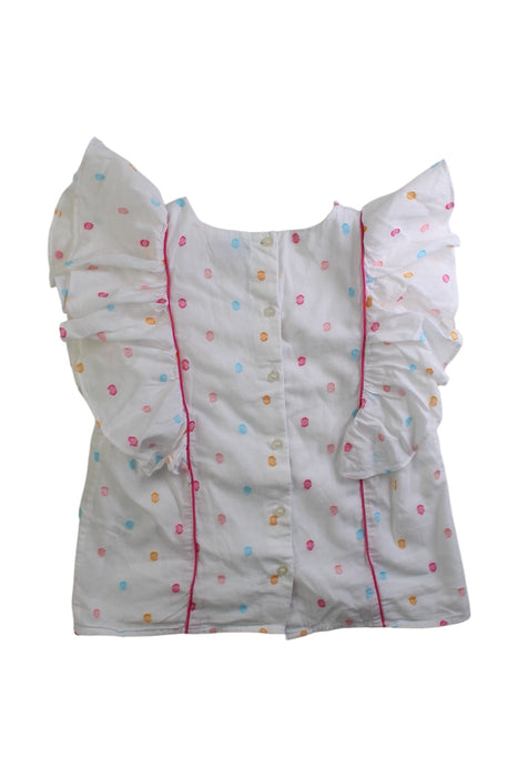 A Multicolour Sleeveless Tops from Velveteen in size 6T for girl. (Back View)