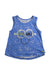 A Blue Sleeveless Tops from The Bonnie Mob in size 3T for boy. (Front View)