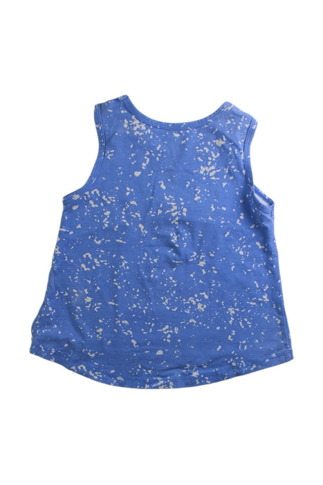 A Blue Sleeveless Tops from The Bonnie Mob in size 3T for boy. (Back View)