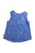 A Blue Sleeveless Tops from The Bonnie Mob in size 3T for boy. (Back View)