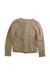 A Beige Cardigans from Velveteen in size 5T for girl. (Back View)