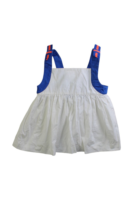 A White Sleeveless Tops from Jacadi in size 6T for girl. (Front View)