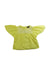 A Yellow Short Sleeve Tops from Velveteen in size 6T for girl. (Front View)