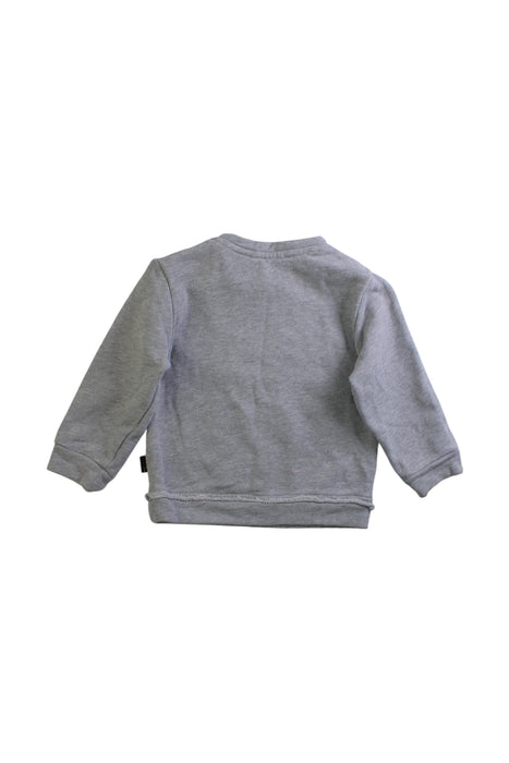 A Grey Crewneck Sweatshirts from Little Marc Jacobs in size 12-18M for boy. (Back View)