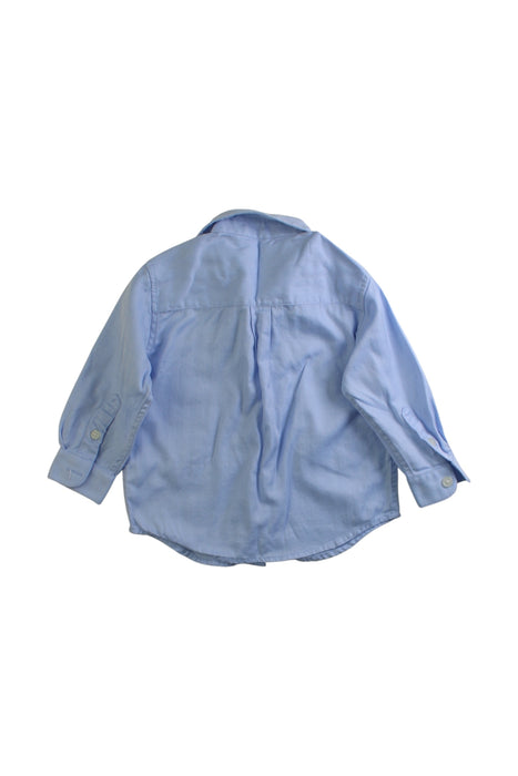 A Blue Long Sleeve Polos from Nicholas & Bears in size 12-18M for boy. (Back View)