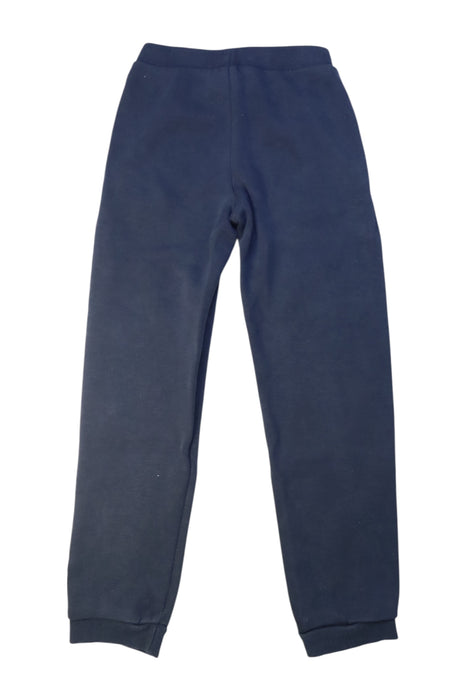 A Navy Active Pants from Adidas in size 7Y for boy. (Back View)