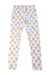 A Multicolour Leggings from Moschino in size 10Y for girl. (Front View)