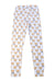 A Multicolour Leggings from Moschino in size 10Y for girl. (Back View)