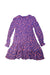 A Multicolour Long Sleeve Dresses from Little Marc Jacobs in size 12Y for girl. (Back View)