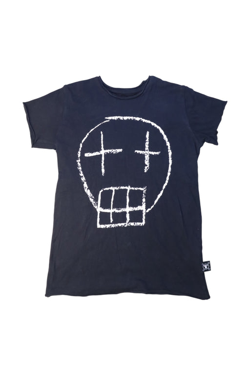 A Black Short Sleeve T Shirts from Nununu in size 6T for girl. (Front View)