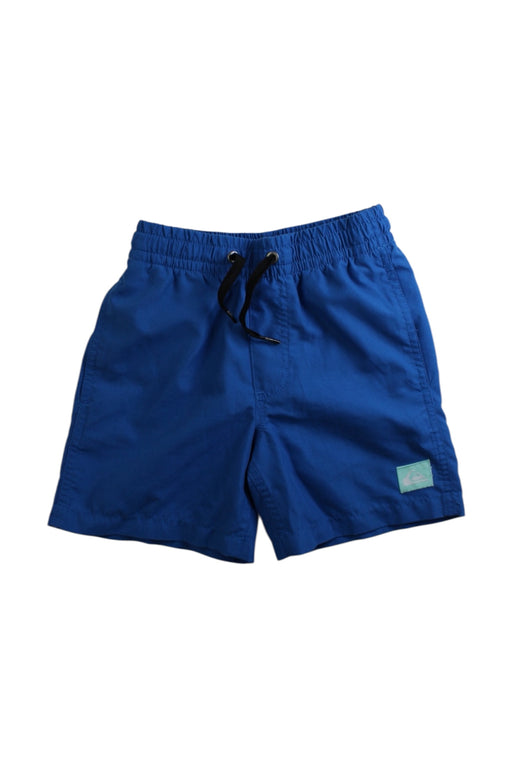 A Blue Swim Shorts from Quiksilver in size 4T for boy. (Front View)