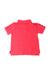 A Red Short Sleeve Polos from Polo Ralph Lauren in size 3T for boy. (Back View)