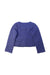 A Navy Puffer/Quilted Jackets from Janie & Jack in size 3T for girl. (Back View)