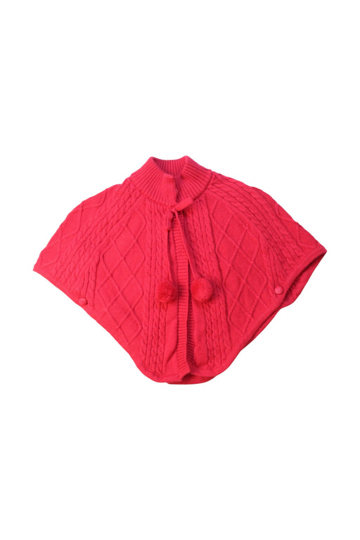 A Red Capes & Ponchos from Nicholas & Bears in size 12-18M for girl. (Front View)