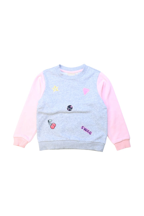 A Multicolour Crewneck Sweatshirts from Chickeeduck in size 4T for girl. (Front View)