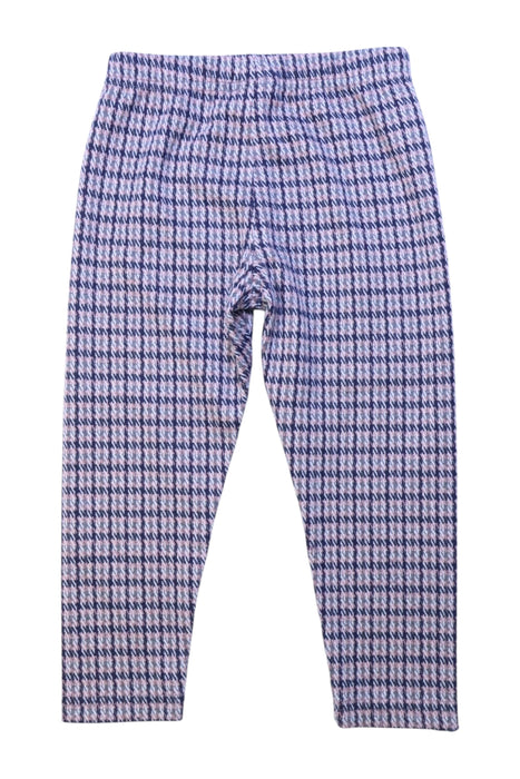 A Purple Leggings from Chickeeduck in size 2T for girl. (Back View)