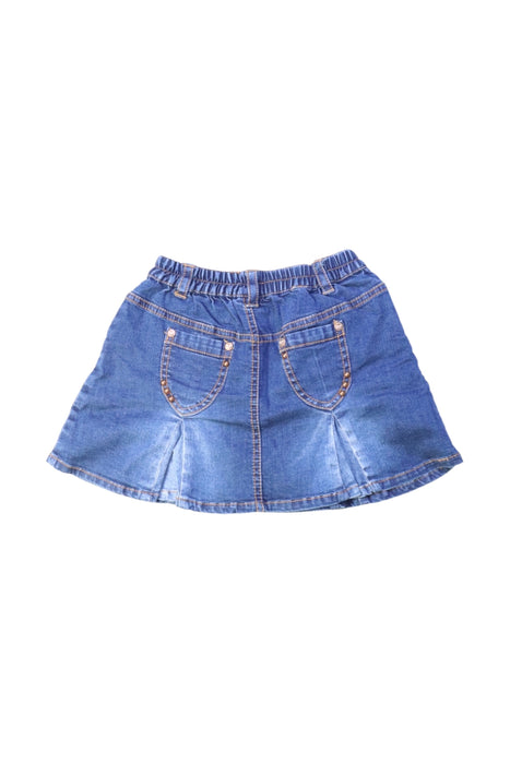 A Blue Short Skirts from Chickeeduck in size 2T for girl. (Back View)